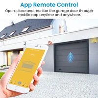 QCSMART ZigBee 3.0 Garage Door Wireless Sensor Opener Controller Tuya Smart Life App Remote Voice Control Google Assistant Alexa - Image 2