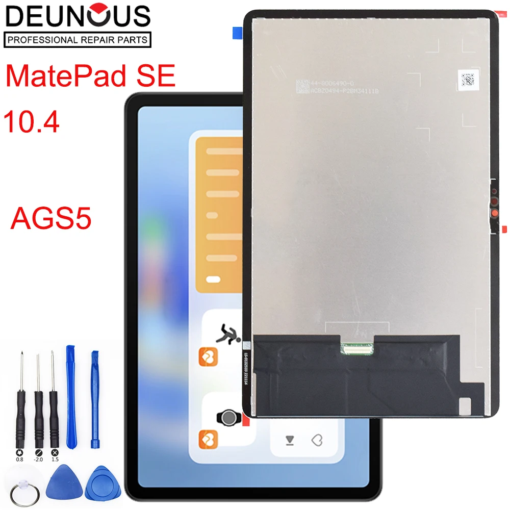 Display Lcd Original para Huawei Matepad se Digitalizador de Tela Sensível ao Toque com Montagem Lcd Ags5-w09 Ags5-l09 W59 10.4