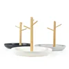 2024 New Nordic Bamboo Tree Branch Storage Tray Living Room Desktop Key Hanger Jewelry Display Frame 6