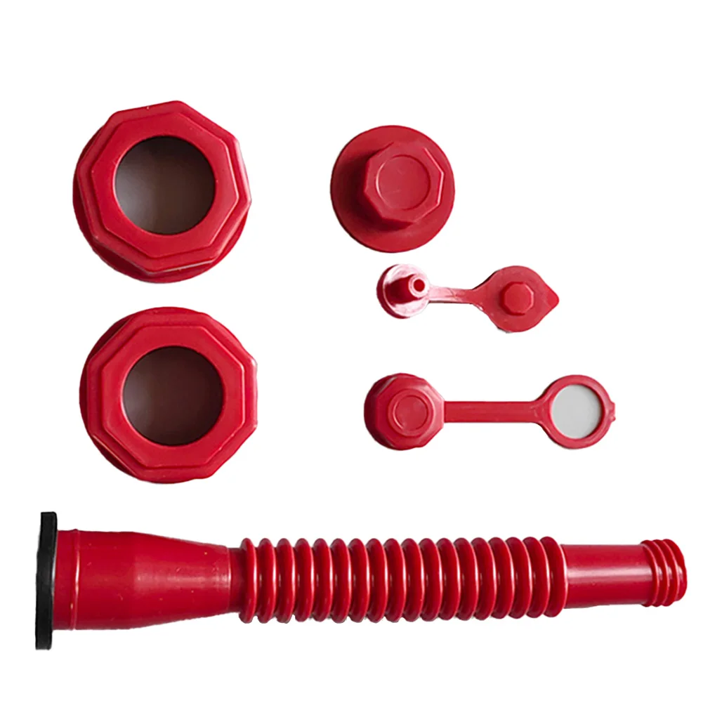 Super Spouts Gas Can Spout Replacement for Blitz Old Style Nozzles with  Caps and Vents. 3 Pack