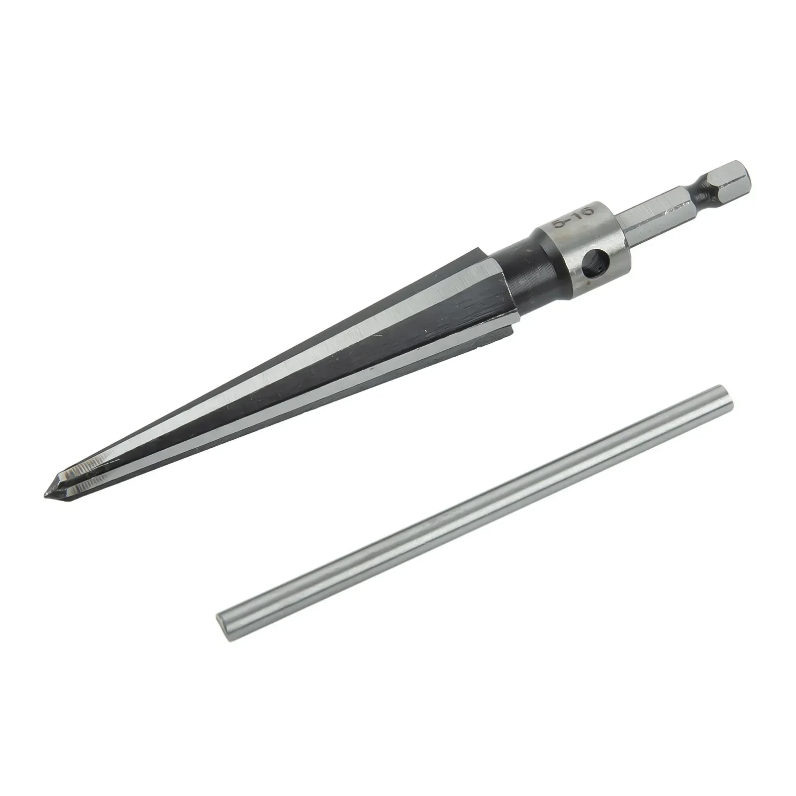 Hand Reamer HSS Reamer Steel Reamer Tools Cobalt Reamer Carbide Reamer 3-13mm Taper Reamer Deburring Enlarge Pin Hole Handheld Reamer T Handle 6 Flute Wood Metal Plastic Drilling Tools 5-16mm
