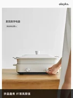 exports the original multi-functional cooking pot for household all-in-one pot barbecue steaming frying and frying electric  pot 1