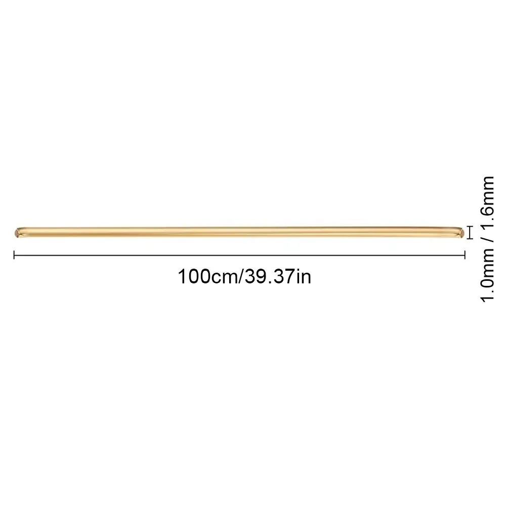 1Pcs 새로운 1.0mm 1.6mm 황동 막대 100cm 저온 황동 와이어 용접봉 용접 용품
