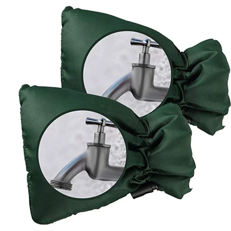 Waterproof PVC Outdoor Faucet Cover for Winter Freeze Protection
