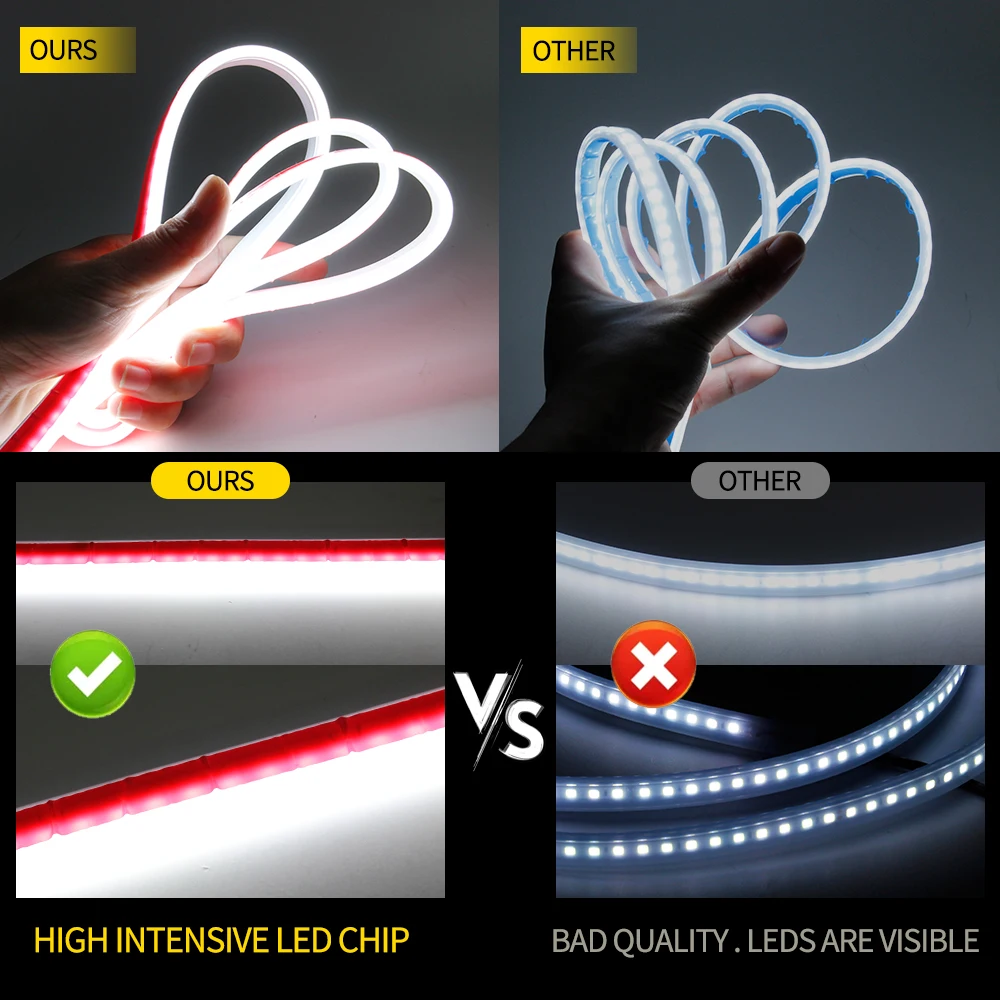 LED Car Lights OKEEN LED Scan Starting Car Hood Decorative Lamp Universal Car Daytime Running Light DRL Dynamic Auto Tuning Headlight Strip 12V led strip lights led lights led atmosphere lamp led light strip led car decorative lights led car decoration lamp car ambient lights led atmosphere lighting led interior lights