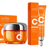 SADOER vitamine C crème pour le visage soin du visage raffermissant hydratant éclaircissant crèmes pour le visage beauté visage soins de la peau 6