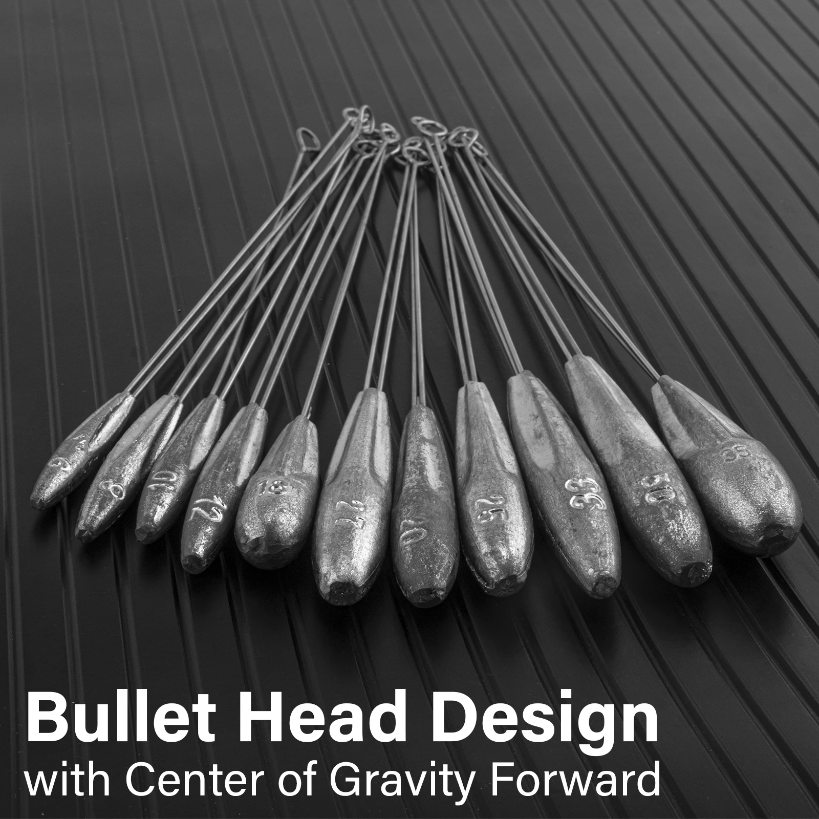 2/5pcs Fishing Weights Sinker Saltwater Fishing Sinker Balance