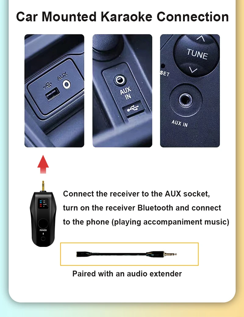 WS-898 karaoke bluetooth-microfone compatível handheld música sem fio  cantar mic para casa ktv ferramenta amigos presente - AliExpress