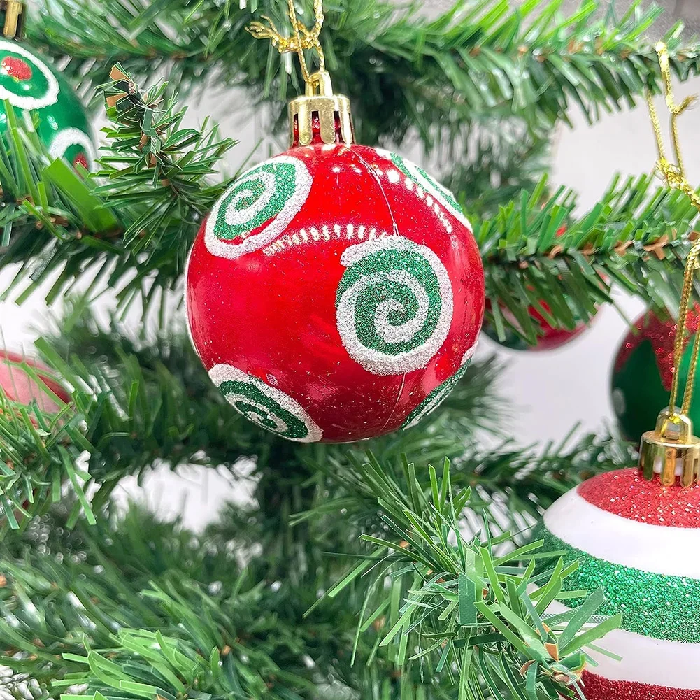 Shatterproof Plastic Christmas Tree Decoration Balls