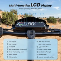 iScooter iF1 Electric Scooter 1200W E-Scooter 48V 10Ah Escooter 45KM High-Speed Support APP Aviation Grade Aluminum Alloy Foldable Scooter 2