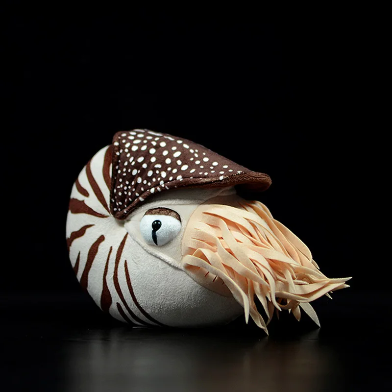 Carino Adorabile 20X18X9Cm Nautilus Peluche A Camera Nautilus Nautiloidea Modello Sea Life Peluche Bambole Morbide Regalo