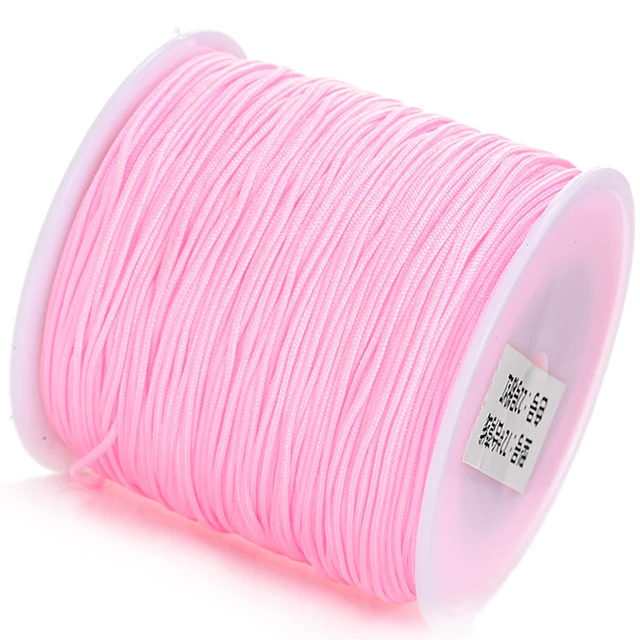 95meters/Roll 0.8mm Nylon Cords Beading Thread String For Diy Jewelry  Making Woven Bracelet Necklace Handmade Craft Accessories - AliExpress