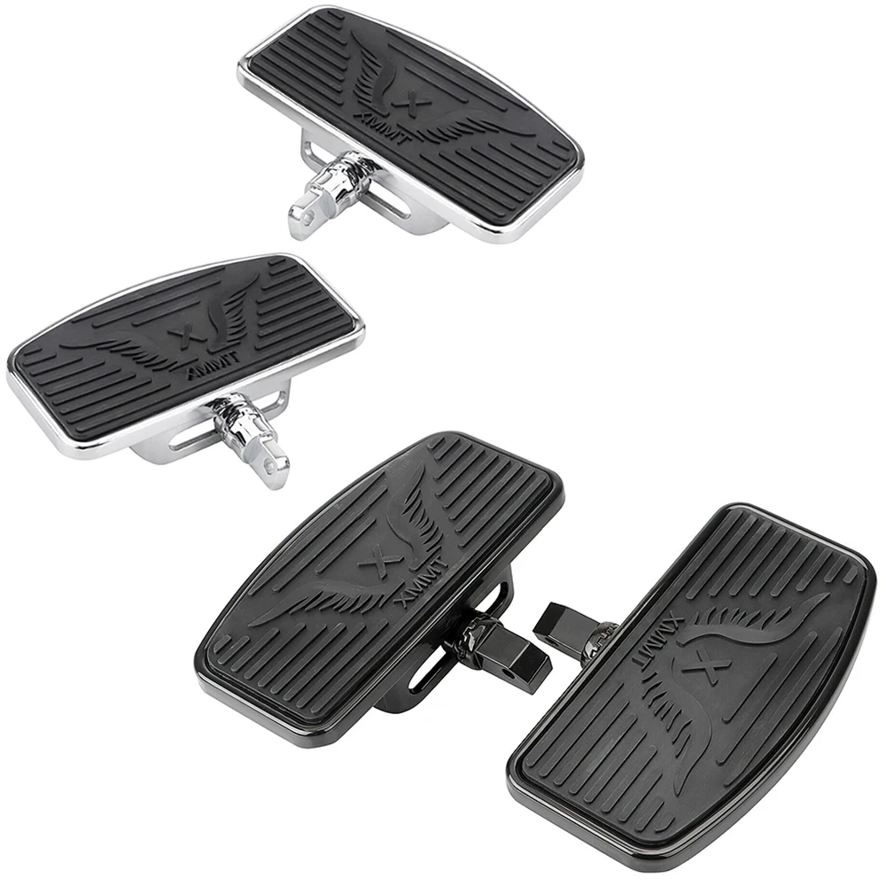 MotorcycleRearPassengerFloorboardFootboardsFootrestAdjustableFor