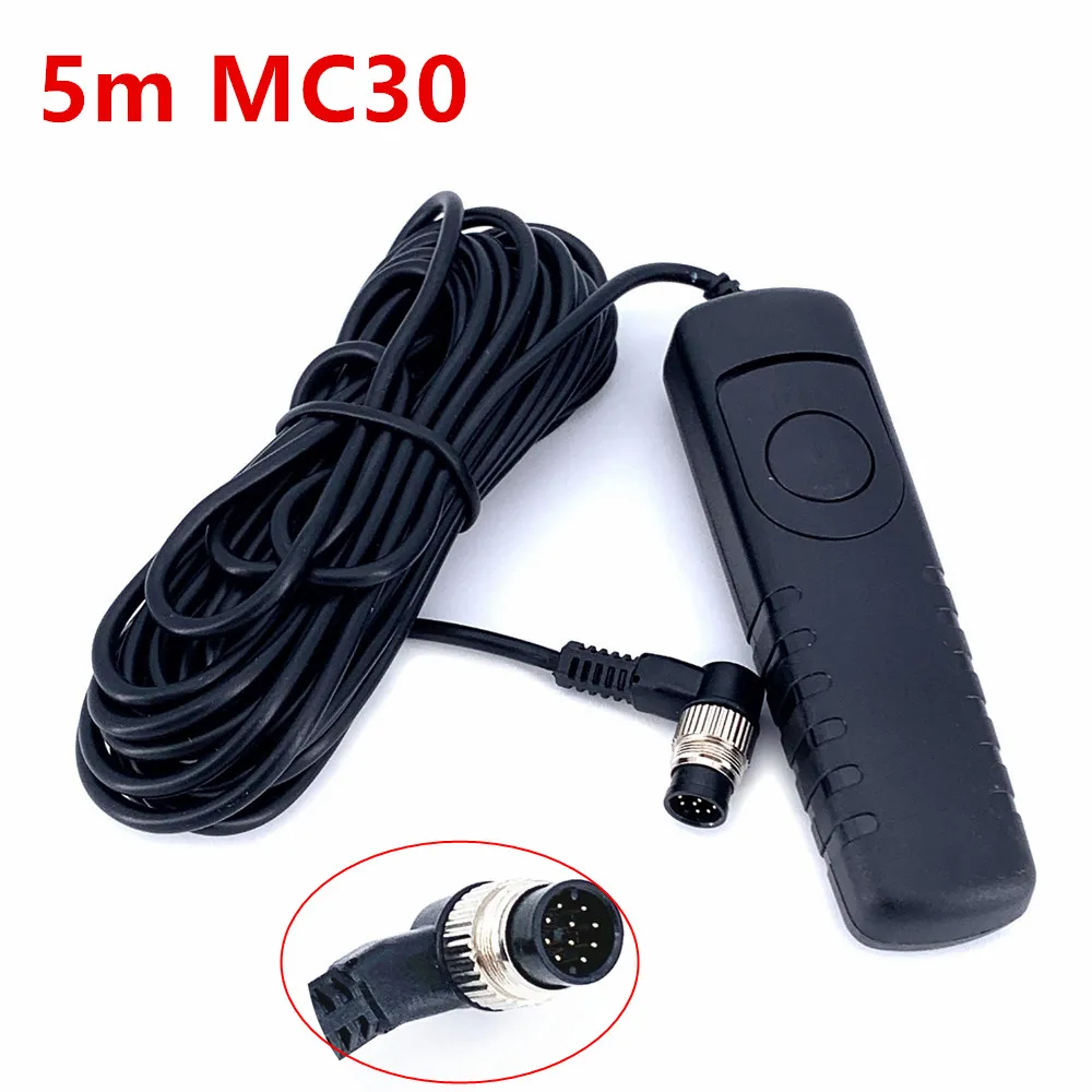 캐논 니콘  후지필름 올림푸스 팬소닉용 셔터 케이블, RS-60E3 RS-80N3 MC-DC2 MC-30 RM-VPR1 RM-S1AM RR100 교체