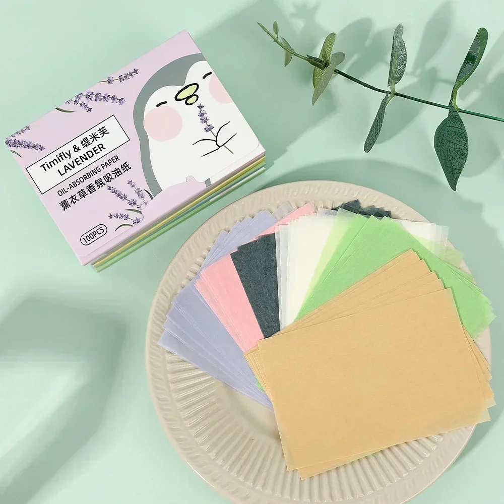 Face Paper Absorbent Oil Control Facial Cleanser Cotton Pads Oil Absorbing Paper Tissue Cleansing Blotting Sheet Makeup Tool for facial oil blotting paper