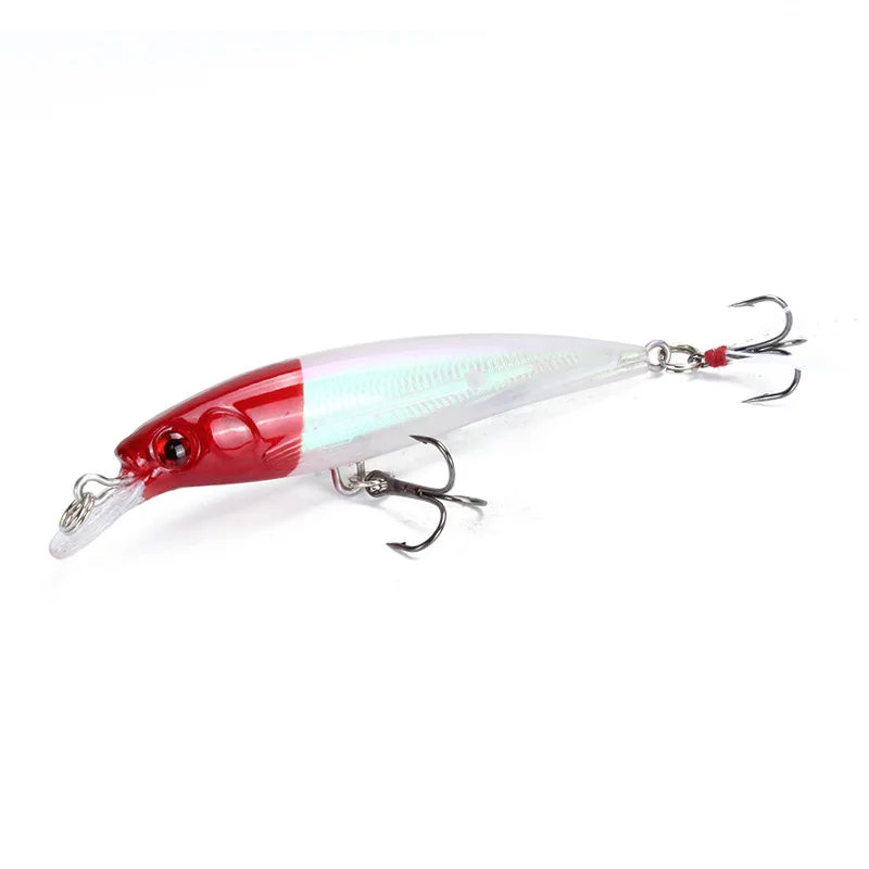 New 1Pc Fishing Lure 9cm 7.2g Jerkbait 2 Hook VIB Floating Lure Hard Bait Crankbait Wobbler Fishing for Perch Bass