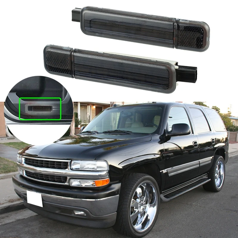 12V Car Front Interior Door Panel Indicatore Luminoso Led Light Per Hummer H2/Chevrolet Silverado Suburban Parts 15021517,15021518