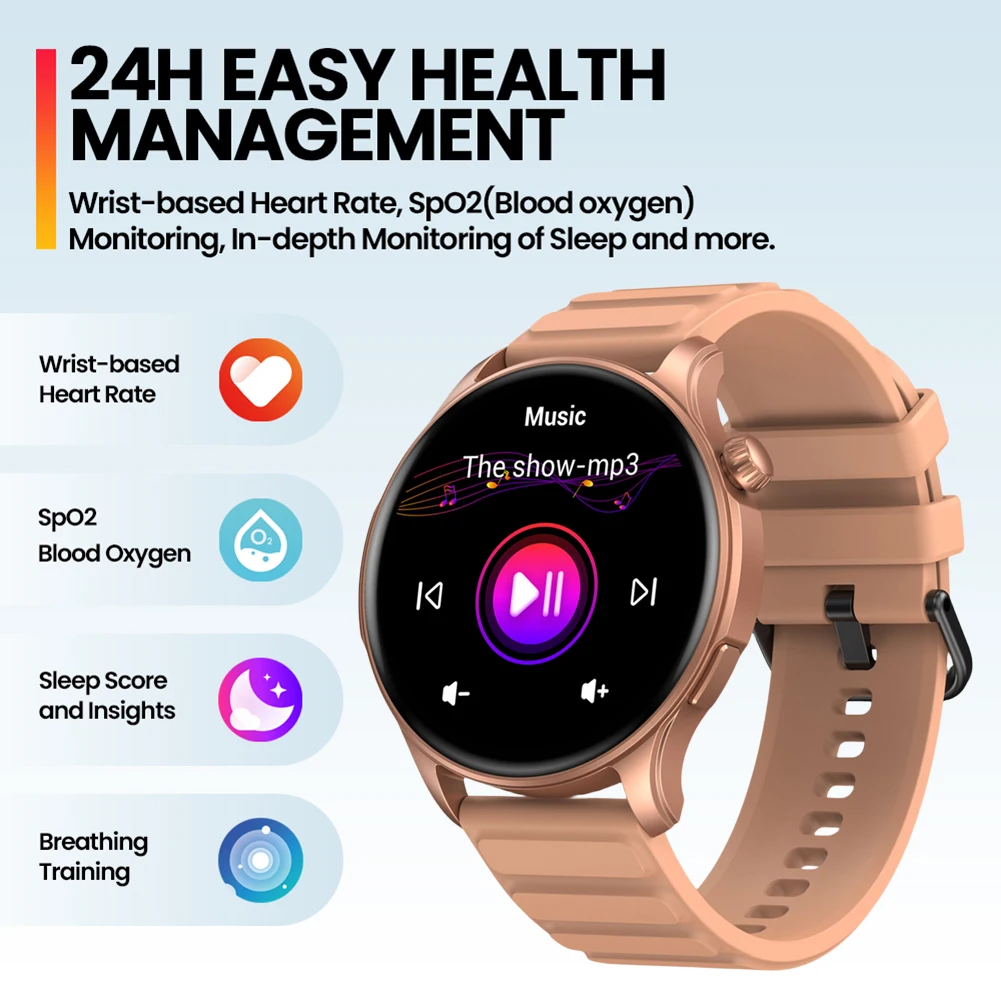 Zeblaze Btalk 3 Pro Ʈ ġ AMOLED ÷,   ȭ ȭ, ǰ  ƮϽ  , 
