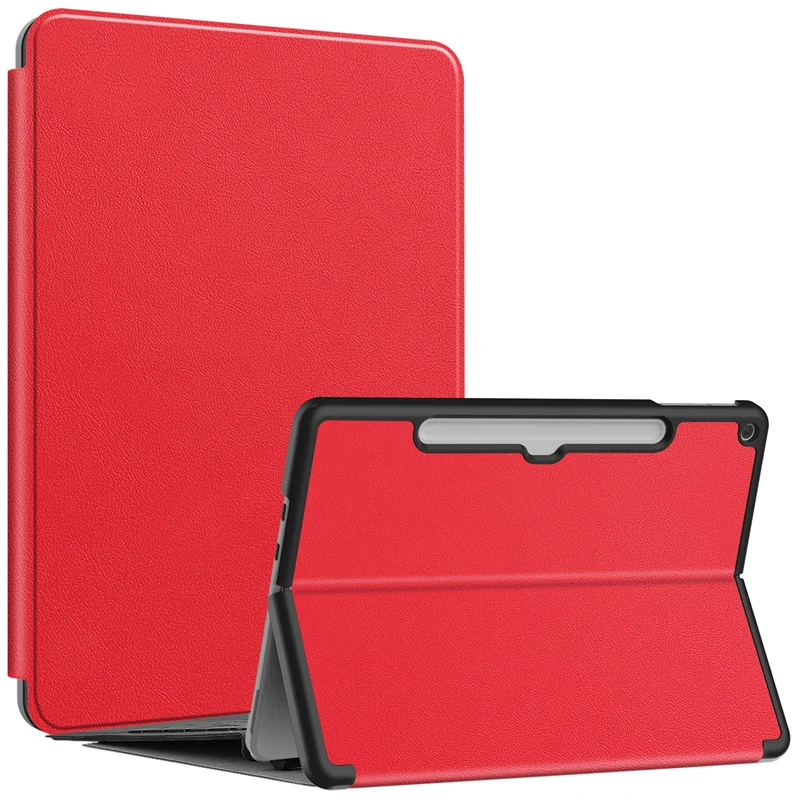 Durable Flip Stand Tablet Cover for Kids - Hard PC Back for Surface Pro 12