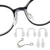 10pcs Silicone U Shape Nose Pad Arm Eyeglasses Anti Slip Accesssory 2