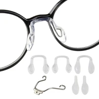 10pcs Silicone U Shape Nose Pad Arm Eyeglasses Anti Slip Accesssory 2