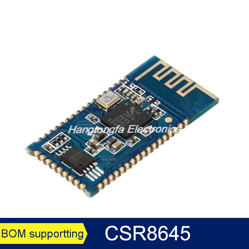 Bluetooth-совместимый стерео аудио модуль CSR8645 с низким энергопотреблением, Поддержка APTx, усилитель компрессионного динамика без потерь
