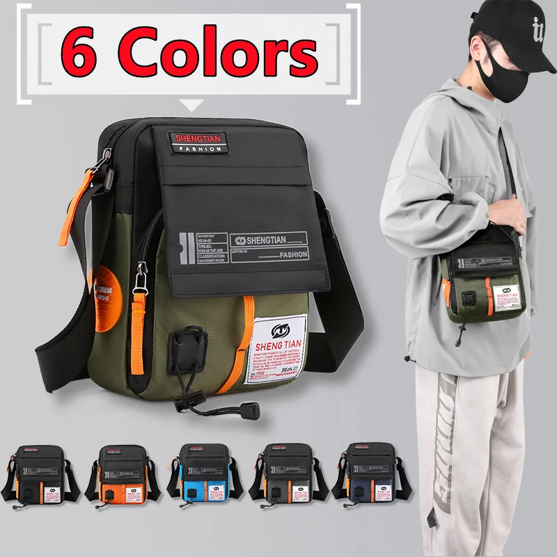 Borsa a tracolla in tessuto di nylon moda per borse a tracolla singole impermeabili tinta unita vintage da uomo piccola borsa da viaggio XA138C – acquista a prezzi convenienti sul marketplace