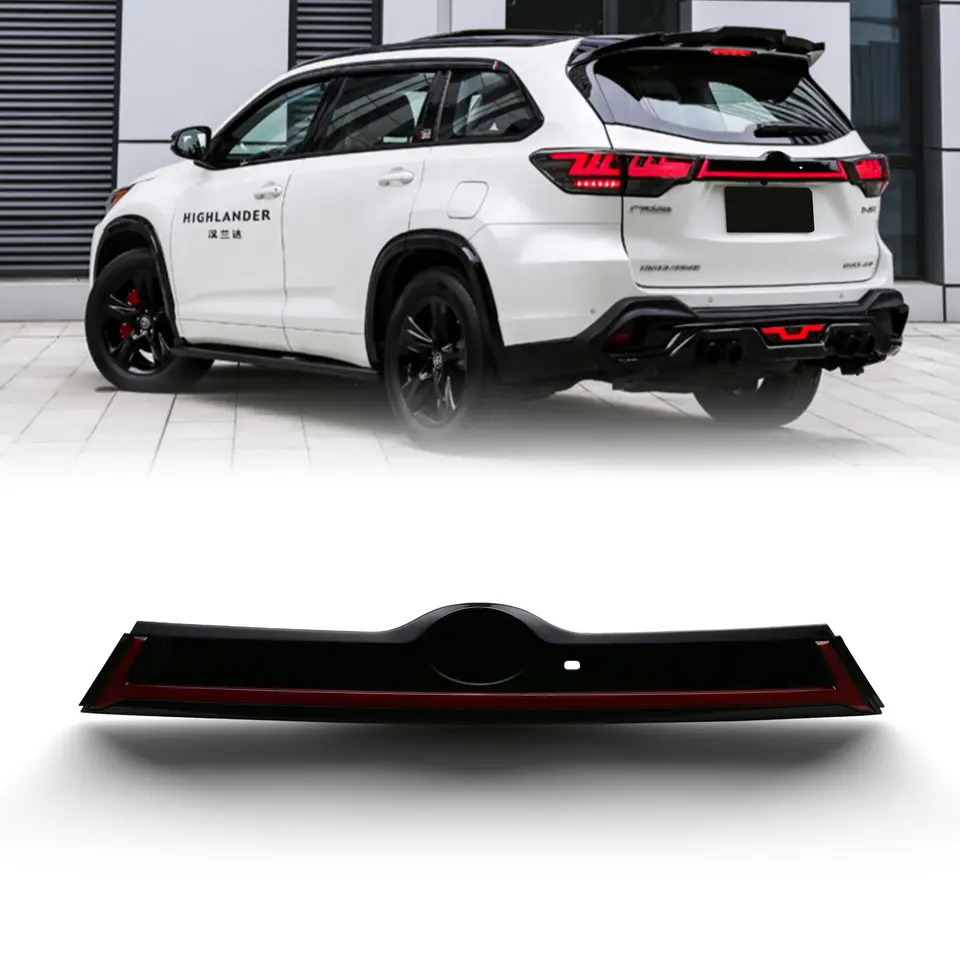 Luz Antiniebla Trasera Cromada Para Coche Toyota CHR C HR 2016 2017