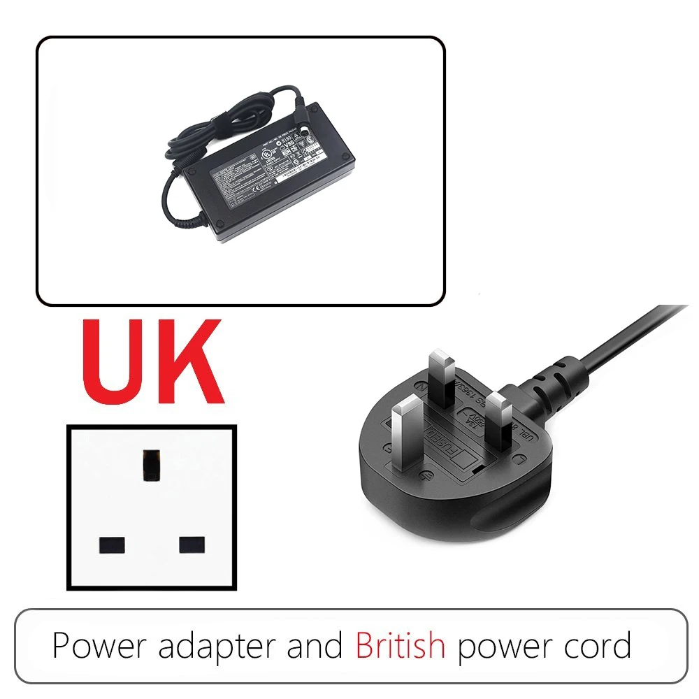 Chargeur 180W 19V Pour Toshiba Satellite Qosmio - Adaptateur Secteur 4 Broches - Remplace PA3546E-1AC3, ADP-180HB