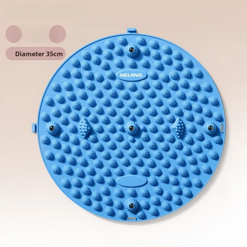 Blue [upgraded magnet model] high efficiency acupressure board (diameter 35cm)