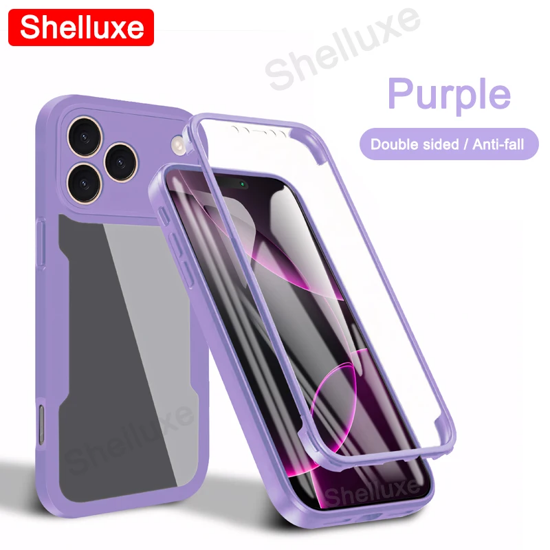 360 Full Body Screen Protector Front Back Double-Sided Phone Cover