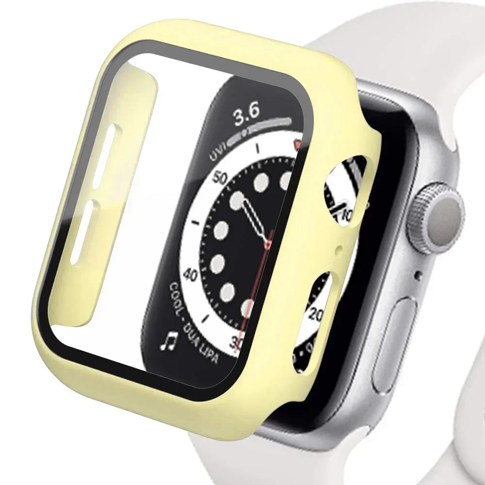 Premium Tempered Glass Screen Protector for Apple Watch - Durable Cover and Accessories
