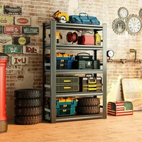 72" H|36" W All-Metal Garage Shelving Unit and Storage-Easy Assembly Shelves 5-Tier Rack|Heavy-Duty Adjustable Shelf|Steel 2