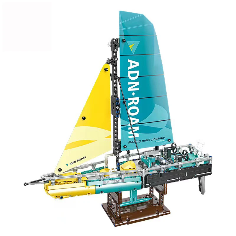 675Pcs Tipo 65 Blocchi Di Costruzione Di Barche A Vela Tecnico Yacht Da Corsa City Ocean Sailing Ship Mattoni Giocattoli Da Costruzione Per Bambini