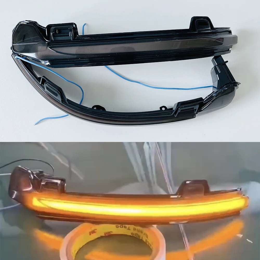 

2pcs Dynamic LED Turn Signal Blinker Side Rearview Mirror Light For Mercedes Benz W206 W233 2021-2022 C Class