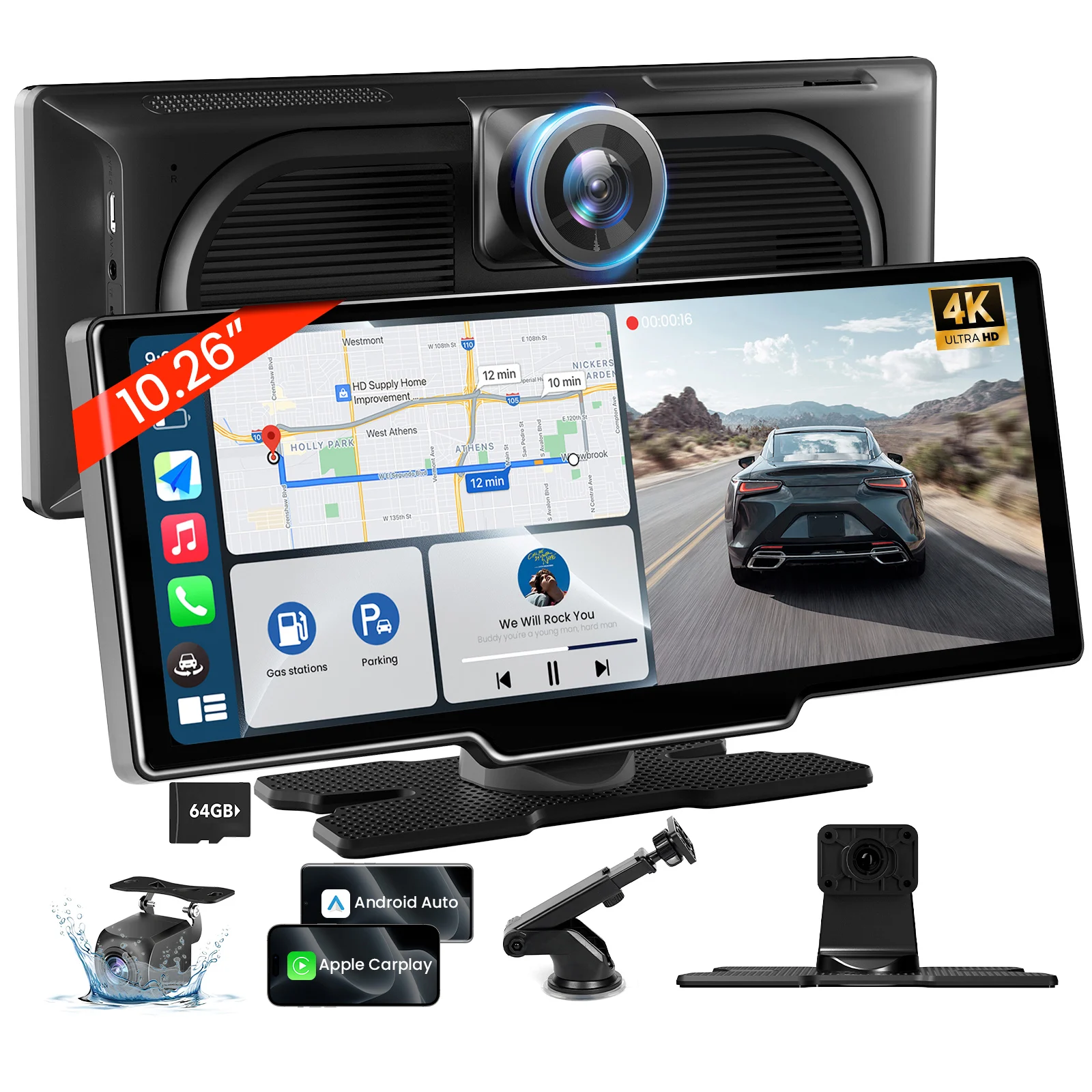 スマートスクリーン ワイヤレス10インチCarPlay/Android Auto スマートスクリーン ワイヤレス10インチCarPlay/Android Auto スマート