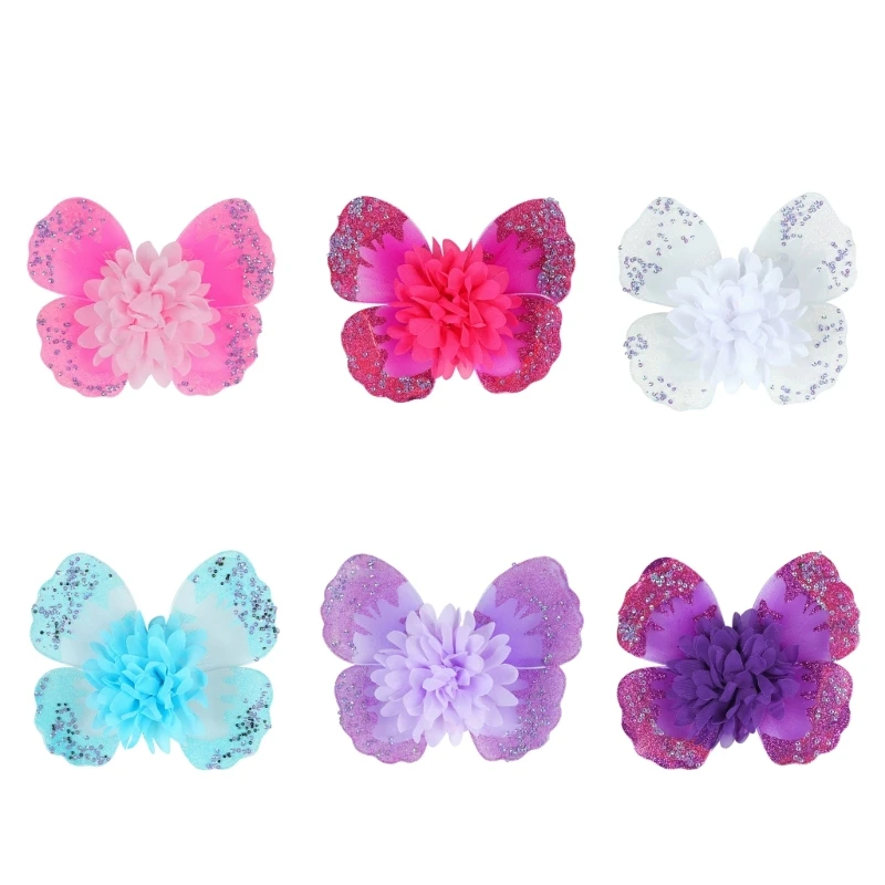 

0-1M Infant Baby Angel Costume Props Comfortable Flower Wing Studio Accessories for Newborn Photography Props