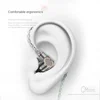 Astrotec Lyra Clover/Limited Flagship Flat Headset Hifi Wired Earphone Flat Head Plug Earburd Metal Music Headphones 3