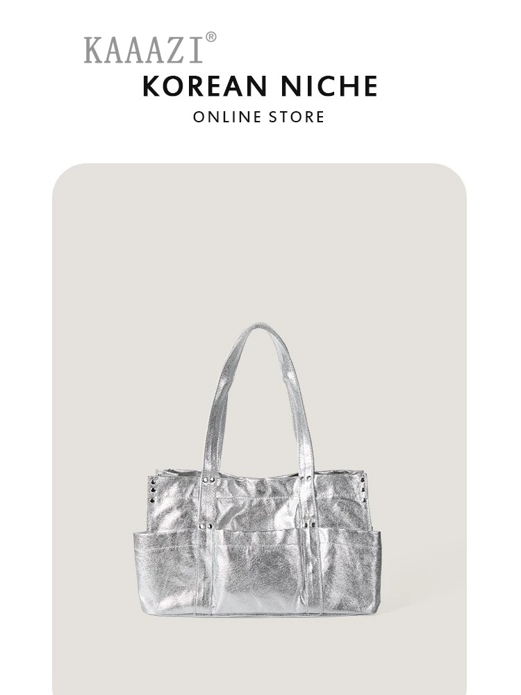 

Trendy Large Capacity Casual Underarm Shoulder Bag For Women 2024 New Tote Bag Luxury Designer Y2k Handbags Vintage High Fashion