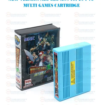 멀티 게임 카트리지 NEO GEO 161 카드 버전 3, MVS 161 in 1 V3, CBOX JAMMA 마더보드용, 정품 SNK NEOGEO MVS