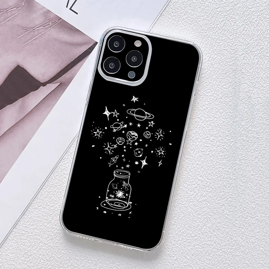 Moon Astronaut Galaxy Universe Starry Sky Phone Case