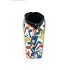 Musical Instrument Printing Cosmetic Bag Women Jazz Rock Makeup Bags Reusable Toiletry Bag Music Notes for Travel Cosmetic Case 6