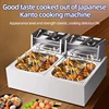 Commercial Kanto Cooking Machine with Fried Basket and Noodle Cooking Stove Multi functional Fried Pot Commercial Snack Equipmen 4