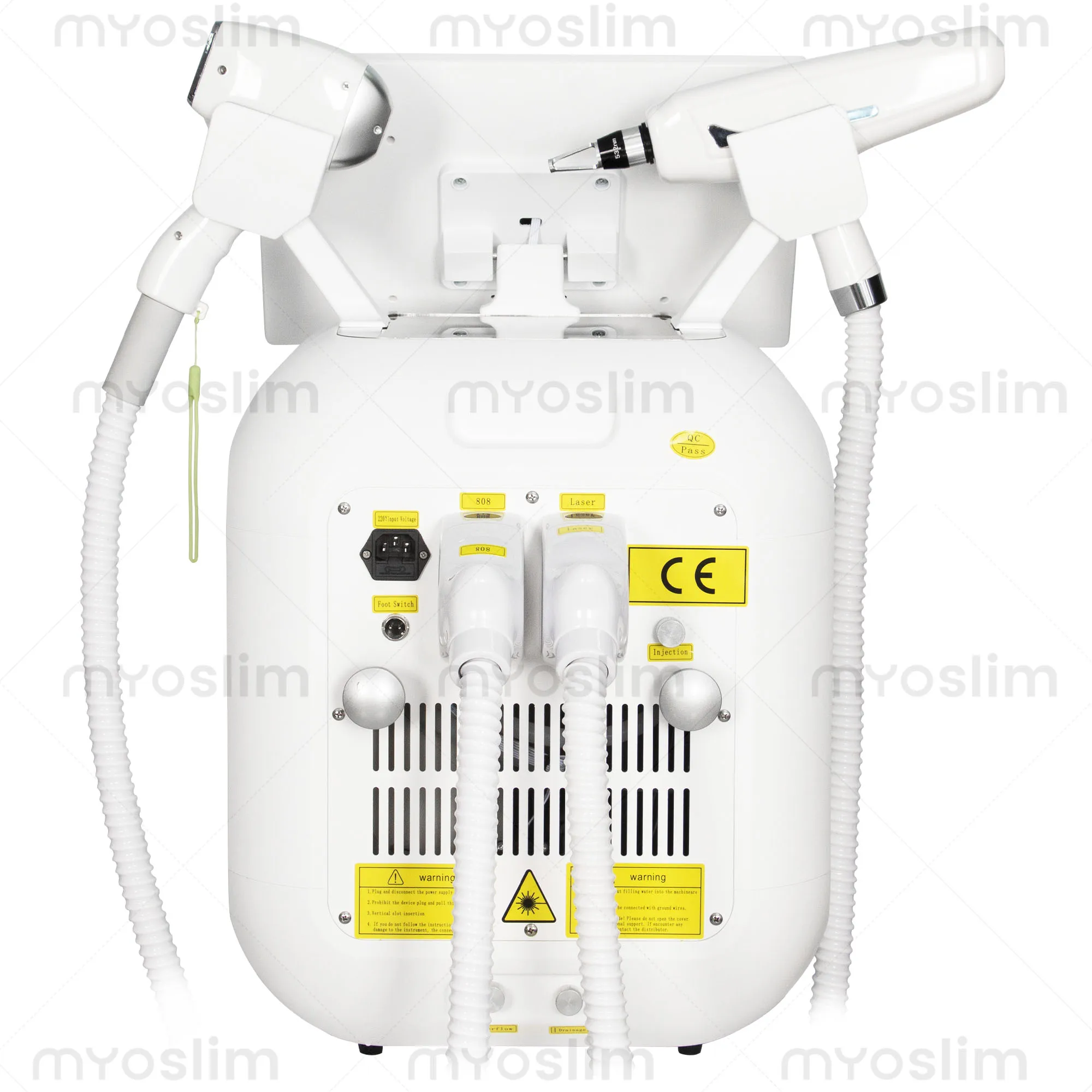 808nm Diode Laser Hair Removal Machine 4 Wavelength FAC TEC 2 In 1 Picosecond Epilator Painless Permanent Wash Brow Skin Tattoo 6