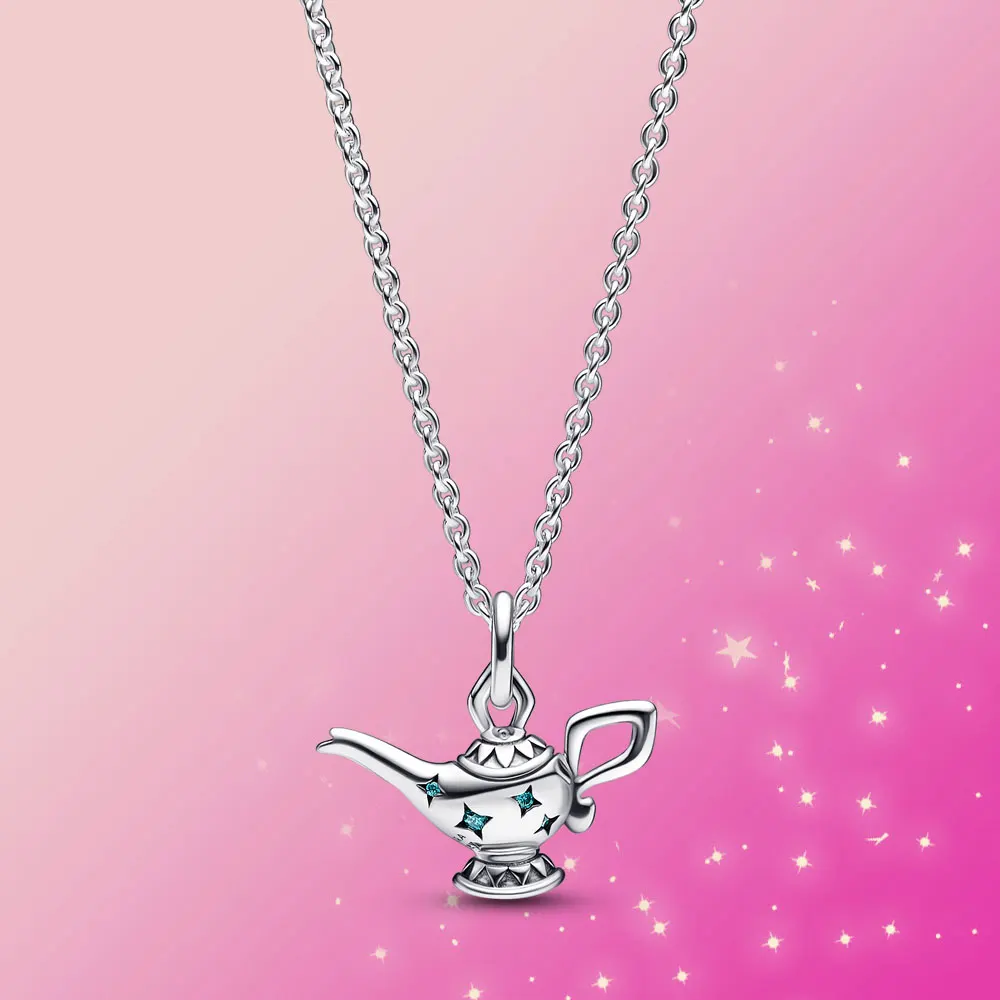 Disney's Magic Aladdin Lamp Necklace talla 45