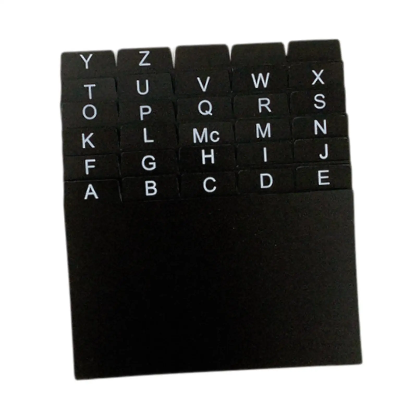 30Pcs Index Cards A-z Dividers 3x5