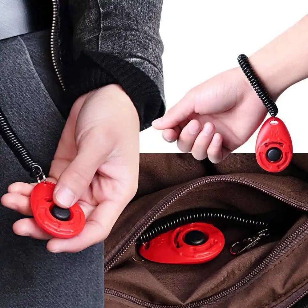 Adjustable Sound Key Chain Dog Repeller Cat Repeller Pet Training