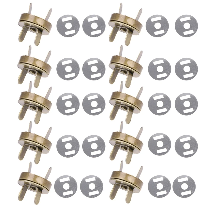 

E74B 10x магнитная пряжка для DIY застежки сумки кошелек сумки аксессуары
