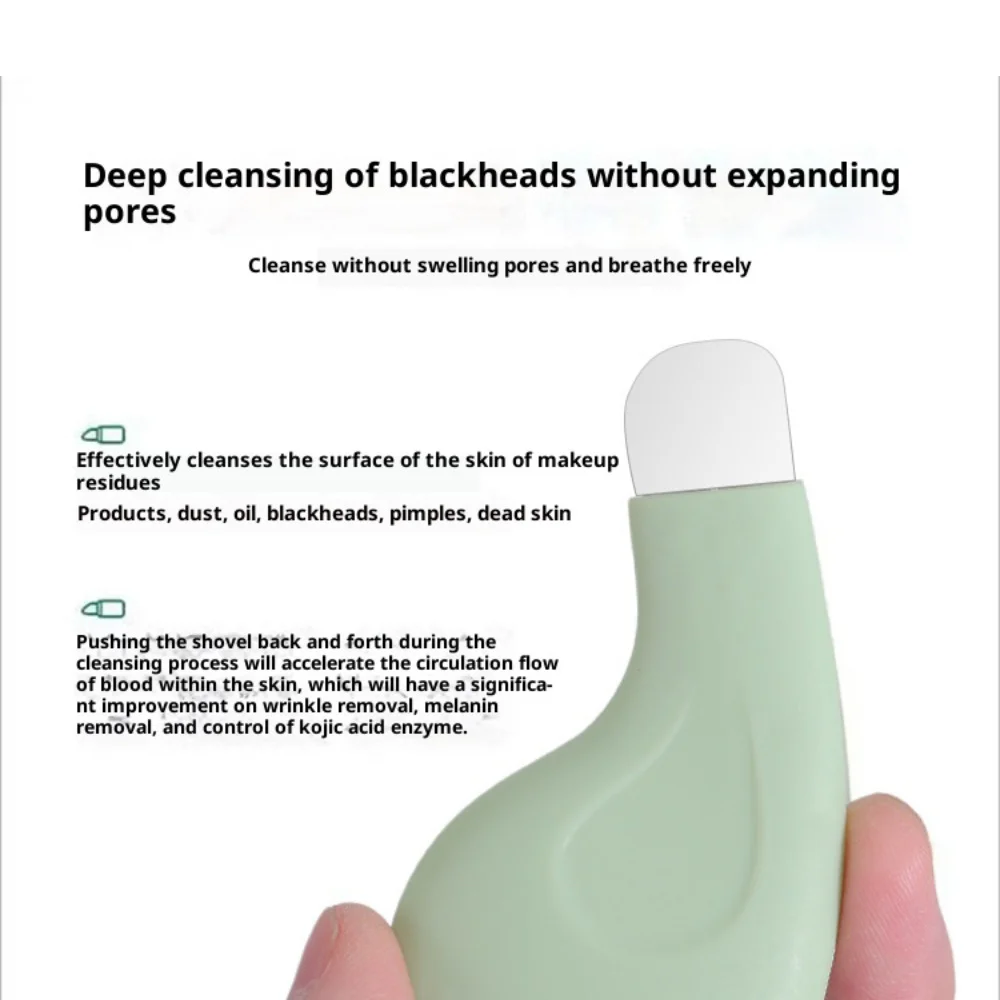 Remove Blackhead Skin Scrubber Ance Pore Cleaner Peeling Blackhead Remover Deep Face Cleaning Ion Facial Shovel Cleanser