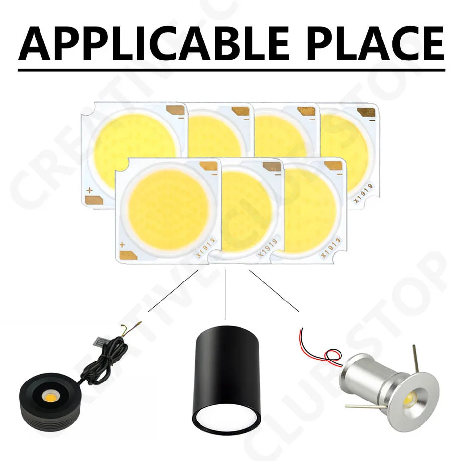 10PCS 12W 15W 18W 20W 24W 30W 36W Bridgelux LED Chip kalt Weiß 6000K Diode Array Matrix Für DIY Scheinwerfer Downlight Flutlicht – Detail 4